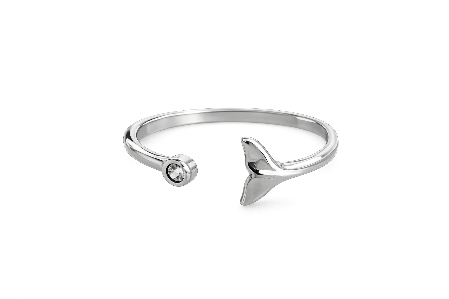 ANILLO COLA CON PUNTO DE LUZ