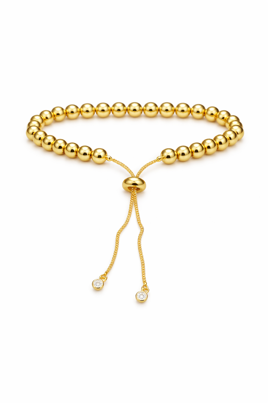 PULSERA ESFERA - Bañada en Oro