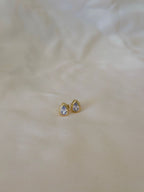 AROS GOTA CRISTAL - Bañado en Oro